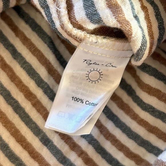 Rylee & Cru Oceanside Top in Nautical Stripe Womens Size Large - Picture 5 of 7